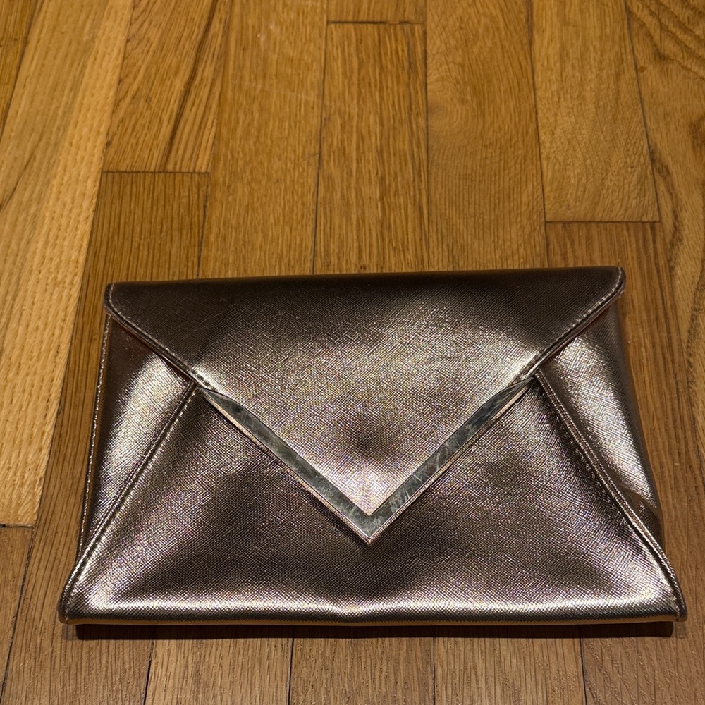Elegant Metallic Clutch